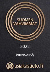 Suomen vahvimmat 2022 Semecon Oy
